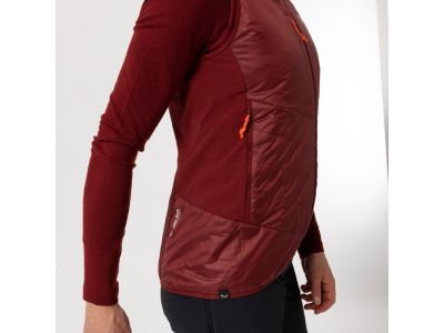 Salewa Ortles Hybrid Damen Weste, Syrah