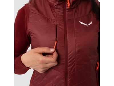Salewa Ortles Hybrid Damen Weste, Syrah