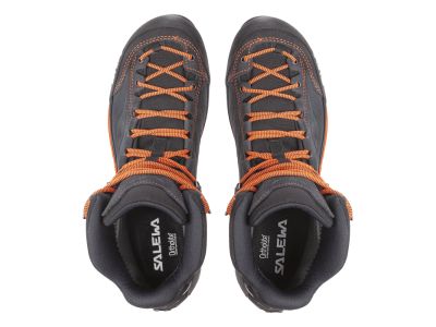 Pantofi Salewa Mountain Trainer, asfalt/portocaliu fluo