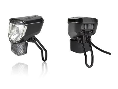 XLC Sirius D20 S LED-Scheinwerfer 20 Lux, mit Laufrad und Parkmodus