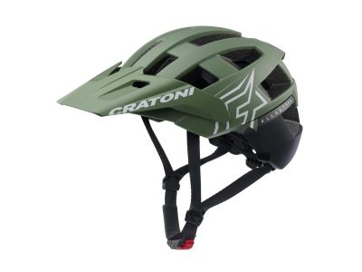 CRATONI AllSet Pro Helm, Khaki/Schwarz matt