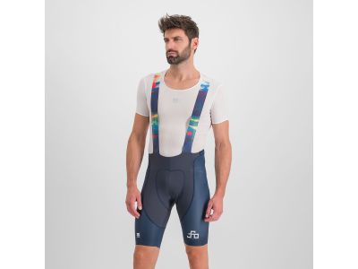 Sportful Classic Peter Sagan Shorts mit Trägern, galaxy blau