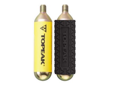 Topeak replacement CO2 cartridge (25g / threaded) for 29&amp;quot; - set of 2