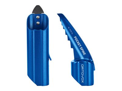 ORTOVOX set Pro Alu III + Pocket Spike lopata, safety blue