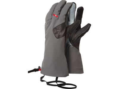 Mountain Equipment Direkt Gauntlet gloves, Shadow/Black