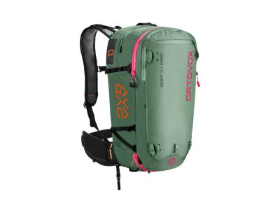 Ortovox Ascent 38 S Avabag Kit batoh, green/isar