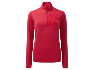 Mountain Equipment Lumiko Damen-Fleece-Sweatshirt, capsicum/red