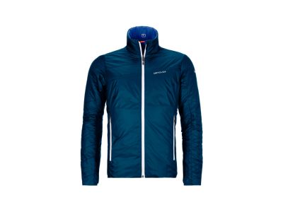 ORTOVOX Piz Boval reversable jacket, petrol/blue