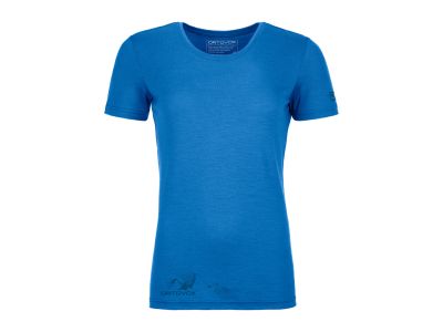 Ortovox 185 Merino Logo Spray TS women&amp;#39;s T-shirt, sky blue