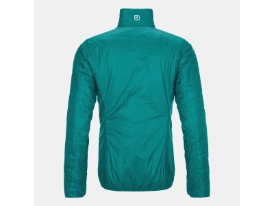 ORTOVOX Piz Bial reversible women's jacket, pacific green