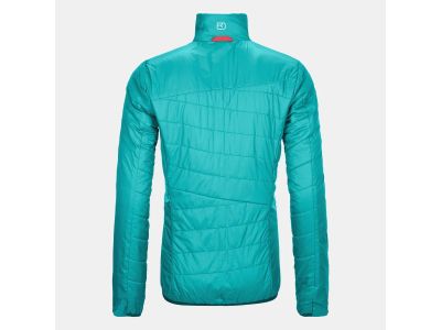 ORTOVOX Piz Bial reversible women's jacket, pacific green