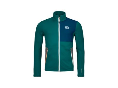 ORTOVOX Merino Fleece-Sweatshirt, pacific/green