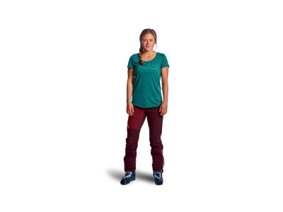 Ortovox Cool Mountain Face women&#39;s t-shirt, pacific green blend