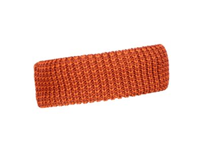 Ortovox Heavy Knit headband, clay/orange