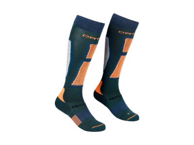 ORTOVOX Ski Rock'n'Wool Long Socks ponožky, Pacific Green