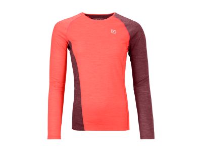 ORTOVOX 120 Cool Tec Fast Upward LS women&amp;#39;s T-shirt, Coral Blend