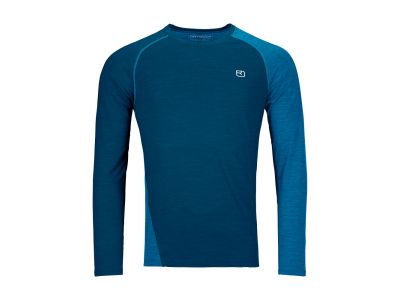 Ortovox 120 Cool Tec Fast Upward LS shirt, petrol blue blend
