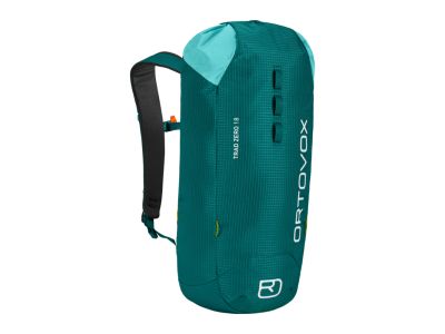 Ortovox Trad Zero 18 backpack, pacific/green