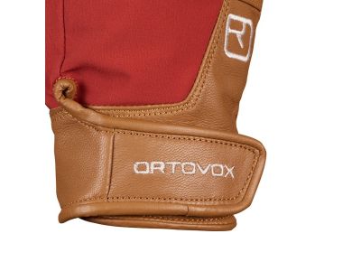 Rękawiczki ORTOVOX Mountain Guide, brązowe