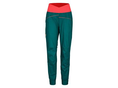 Spodnie damskie ORTOVOX Valbon w kolorze pacyficznej zieleni