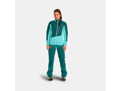 Ortovox Westalpen Swisswool Hybrid women&#39;s jacket, pacific green