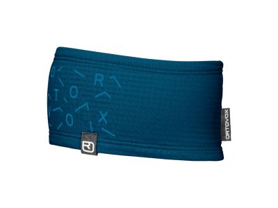 Ortovox Fleece Light Grid headband, petrol/blue
