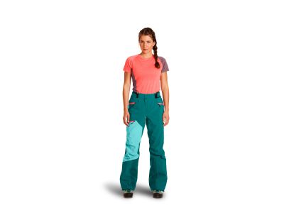 Ortovox Westalpen 3L Damenhose, pacific green