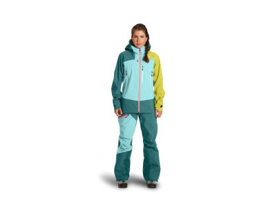 Pantaloni dama ORTOVOX Westalpen 3L, verde pacific