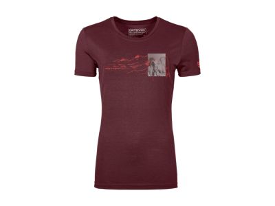 Ortovox W's 140 Cool Illu-Pic T-Shirt dámske tričko, Winetasting