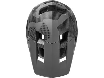 Fox Dropframe Pro Camo Helmet, Gray Camo