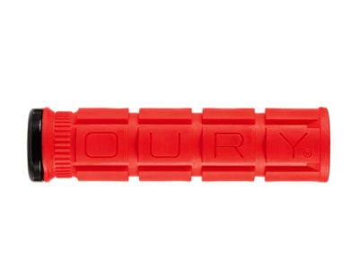 Lizard Skins Oury V2 Single-Sided Lock-On grips, Candy Red
