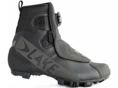 Lake MX146 cycling shoes, black/reflective