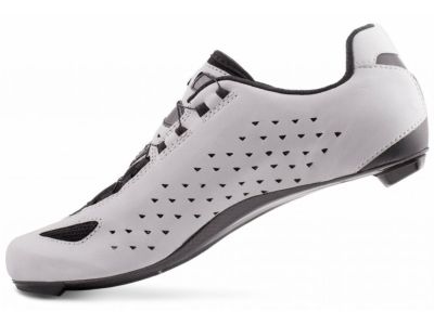 Lake CX219 Carbon cycling shoes, reflective silver/black