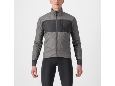 Castelli UNLIMITED PUFFY jacket, nickel/dark gray