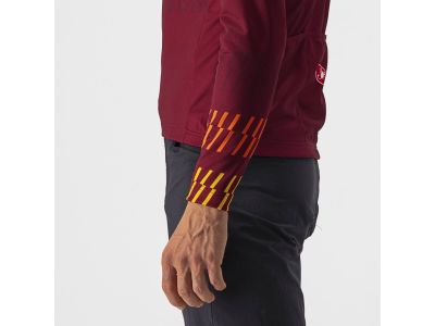 Castelli UNLIMITED THERMAL jersey, burgundy