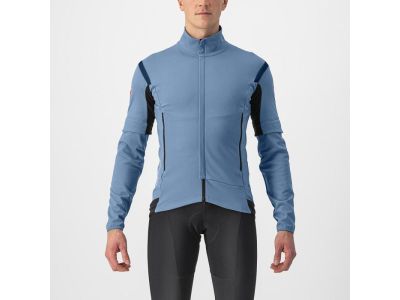 Castelli PERFETTO RoS 2 CONVERTIBLE jacket, steel blue