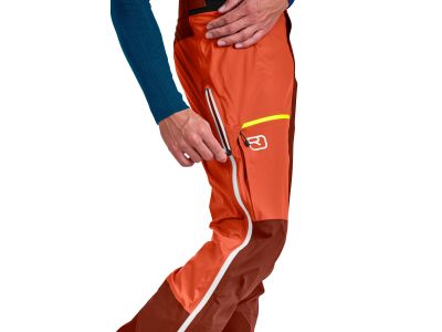 ORTOVOX 3L Ortler pants, petrol blue