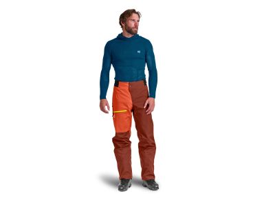 ORTOVOX 3L Ortler pants, petrol blue