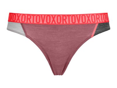 ORTOVOX W&#39;s 150 Essential Thong women&#39;s thermal underwear, mountain rose
