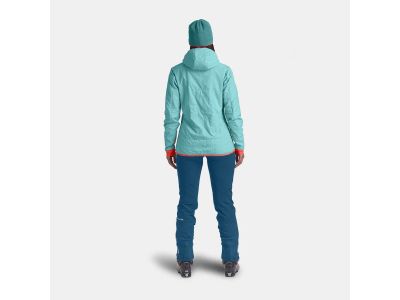 ORTOVOX Swisswool Piz Boe women's jacket, ice waterfall