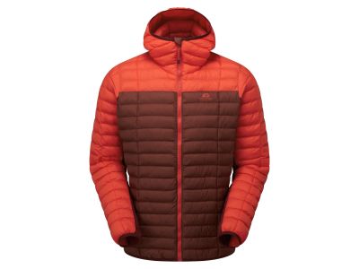 Mountain Equipment Particle Hooded jacket, fired brick/cardinal