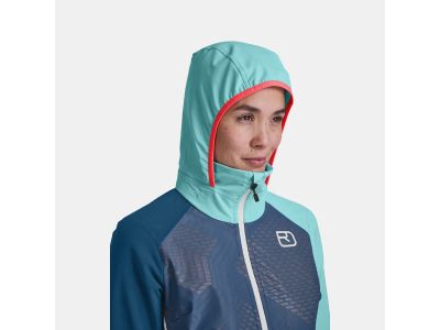 ORTOVOX Col Becchei women's jacket, petrol blue