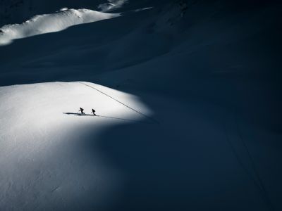 Ortovox Haute Route hátizsák 40 l, benzinkék
