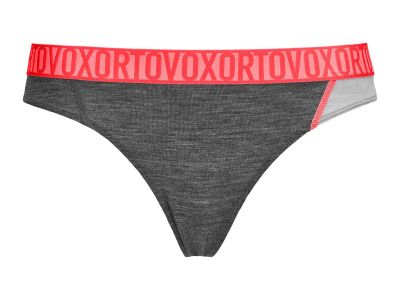 ORTOVOX 150 Essential Thong női termo fehérnemű, sötétszürke keverék