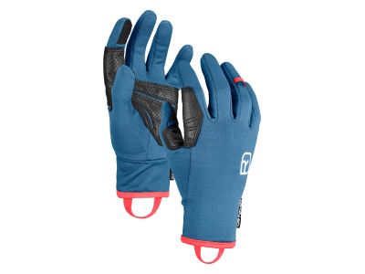 ORTOVOX W's Fleece Light dámske rukavice, mountain blue