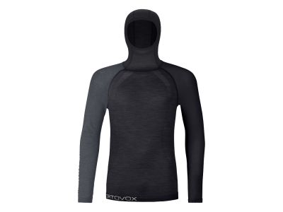 Ortovox 120 Competition Light T-shirt with hood, black raven