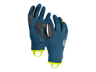 Ortovox Fleece Light gloves, Petrol Blue