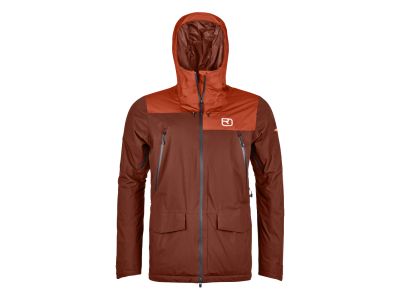 Ortovox Sedrun jacket, clay/orange