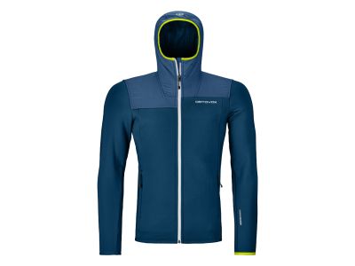 Ortovox Fleece Plus jacket, petrol blue