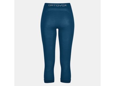 ORTOVOX 120 Competition Light 3/4 women's under pants, petrol blue